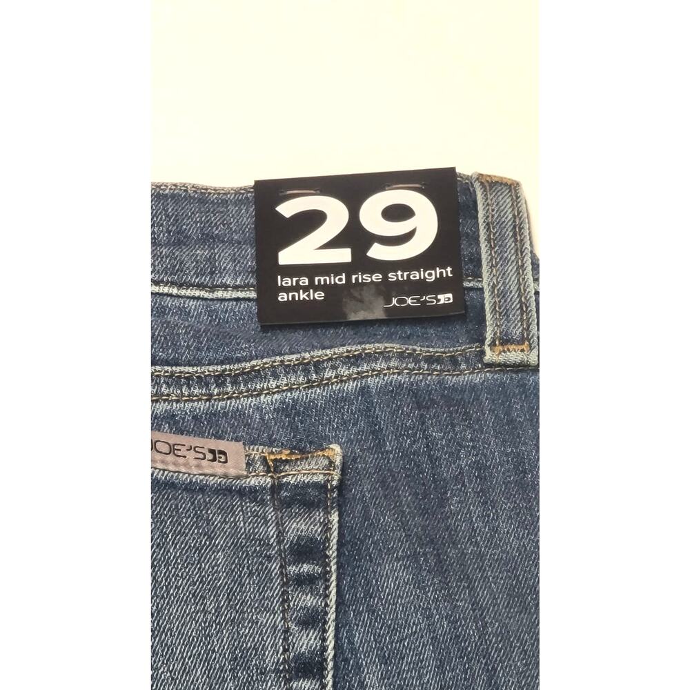 Joe's jeans Lara mid rise straight ankle women's size 29 - Picture 7 of 8
